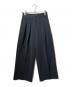 TODAYFUL（トゥデイフル）の古着「Doubletuck Twill Trousers」｜ブラック