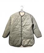 Traditional Weatherwearトラディショナルウェザーウェア）の古着「リバーシブル QUILT MID ジャケット」｜ベージュ
