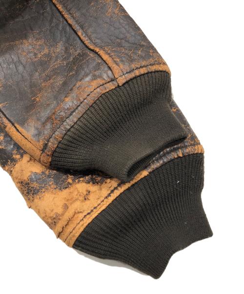 AVIREX（アヴィレックス）AVIREX (アヴィレックス) G-1フライトジャケット ブラウン サイズ:Sの古着・服飾アイテム