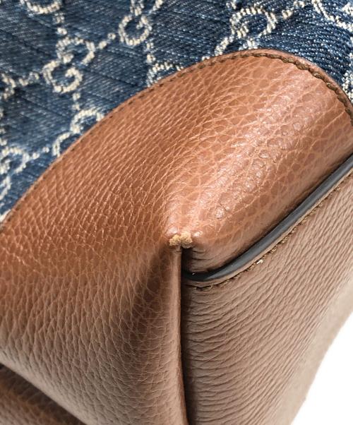 GUCCI（グッチ）GUCCI (グッチ) ミディアムトート GGデニム トートバッグ インディゴの古着・服飾アイテム