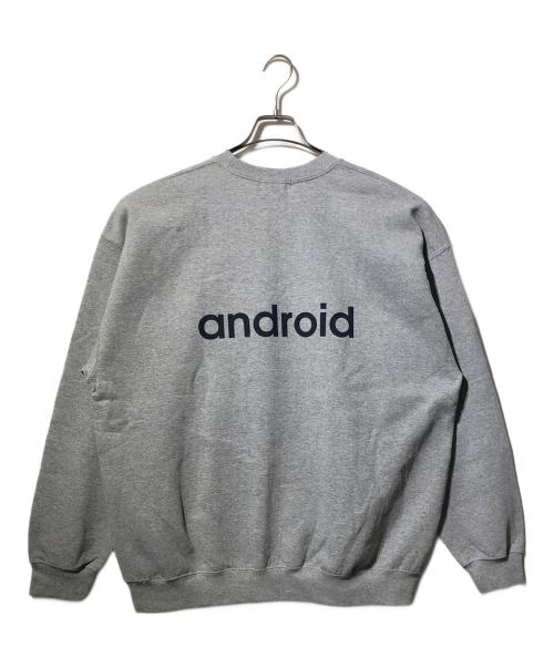 Cabaret Poval（キャバレーポバール）Cabaret Poval (キャバレーポバール) プリントスウェット グレー サイズ:XL 未使用品の古着・服飾アイテム