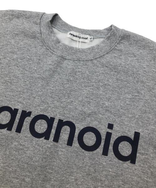 Cabaret Poval（キャバレーポバール）Cabaret Poval (キャバレーポバール) プリントスウェット グレー サイズ:XL 未使用品の古着・服飾アイテム