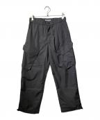 Cabaret Povalキャバレーポバール）の古着「Track Cargo Pants（トラック　カーゴ　パンツ）」｜グレー