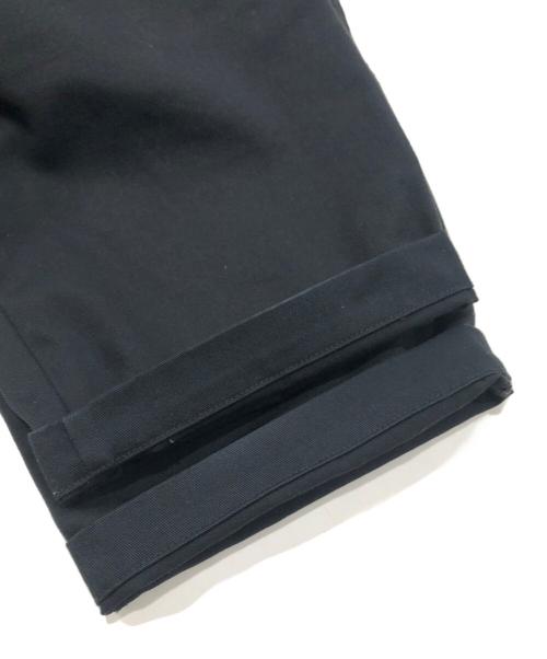 Dickies（ディッキーズ）Dickies (ディッキーズ) Diaspora skateboards (ディアスポラスケートボードズ) ナイロンパッチダブルニーチノパン ブラック サイズ:Mの古着・服飾アイテム