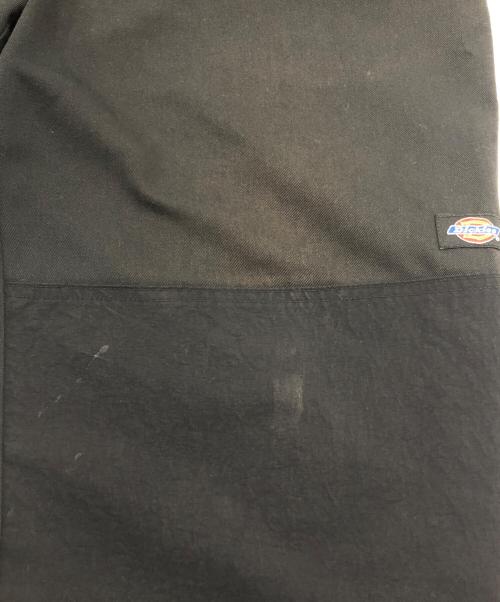 Dickies（ディッキーズ）Dickies (ディッキーズ) Diaspora skateboards (ディアスポラスケートボードズ) ナイロンパッチダブルニーチノパン ブラック サイズ:Mの古着・服飾アイテム