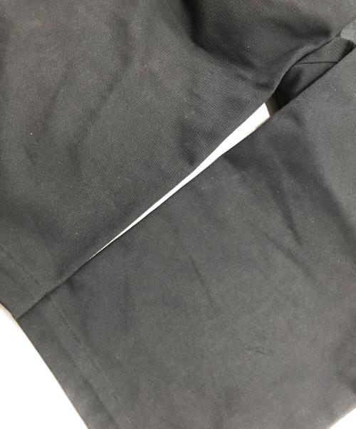 Dickies（ディッキーズ）Dickies (ディッキーズ) Diaspora skateboards (ディアスポラスケートボードズ) ナイロンパッチダブルニーチノパン ブラック サイズ:Mの古着・服飾アイテム