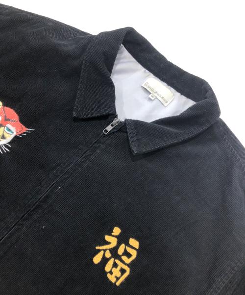 UNIVERSAL STYLE WEAR（ユニバーサルスタイルウエア）UNIVERSAL STYLE WEAR (ユニバーサルスタイルウエア) コーデュロイジャケット/ベトジャン ブラック サイズ:XLの古着・服飾アイテム