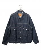 LEVI'Sリーバイス）の古着「TYPE2 TRUCKER ME AGAIN タイプ2 トラッカーミーアゲイン」｜インディゴ