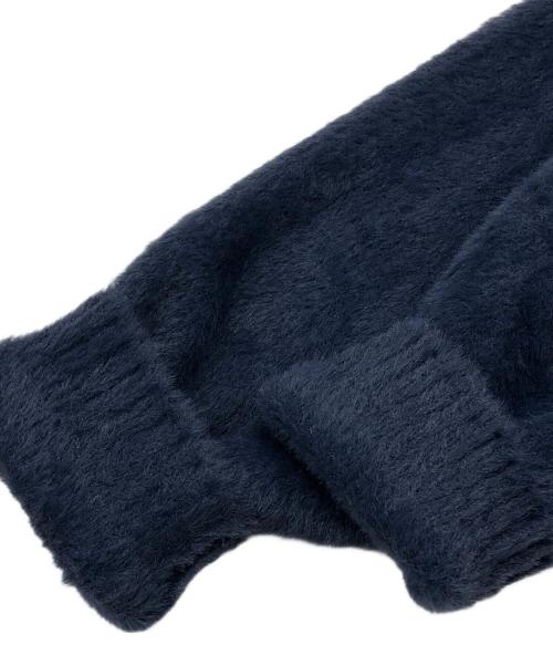 WIND AND SEA（ウィンダンシー）WIND AND SEA (ウィンダンシー) シャギーニットカーディガン ネイビー サイズ:Ｍの古着・服飾アイテム