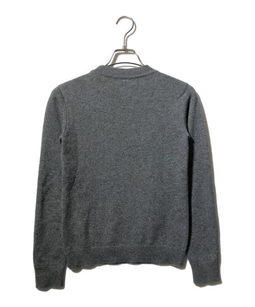 HERMES（エルメス）HERMES (エルメス) カシミヤHリフトニット グレー サイズ:34の古着・服飾アイテム