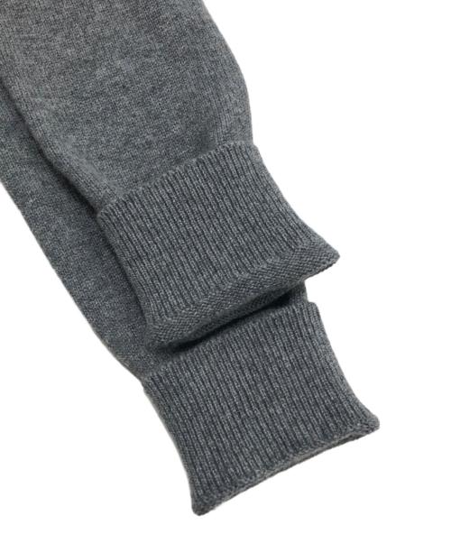 HERMES（エルメス）HERMES (エルメス) カシミヤHリフトニット グレー サイズ:34の古着・服飾アイテム