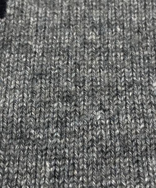 HERMES（エルメス）HERMES (エルメス) カシミヤHリフトニット グレー サイズ:34の古着・服飾アイテム