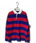 POLO RALPH LAUREN（ポロ・ラルフローレン）の古着「ラガーシャツ」｜レッド×ネイビー