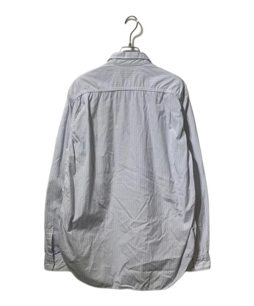COMME des GARCONS HOMME（コムデギャルソン オム）COMME des GARCONS HOMME (コムデギャルソン オム) 長袖チェックシャツ ホワイト サイズ:Lの古着・服飾アイテム