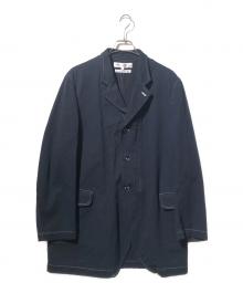 COMME des GARCONS SHIRT（コムデギャルソンシャツ）の古着「テーラーカラーカバーオールジャケット」｜ネイビー