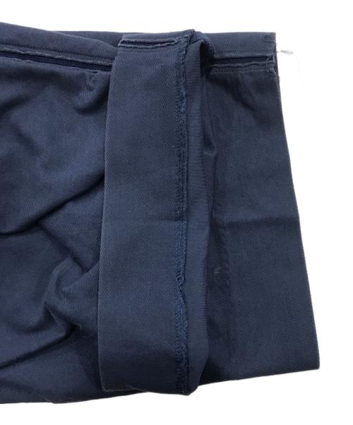 YOKE（ヨーク）YOKE (ヨーク) 1TUCK WIDE TROUSERS/ワイドパンツ ネイビー サイズ:Ｍの古着・服飾アイテム