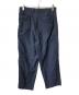 YOKE (ヨーク) 1TUCK WIDE TROUSERS/ワイドパンツ ネイビー サイズ:Ｍ：6000円