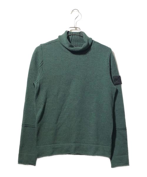 STONE ISLAND（ストーンアイランド）STONE ISLAND (ストーンアイランド) ゴーストピースニット グリーン サイズ:Sの古着・服飾アイテム