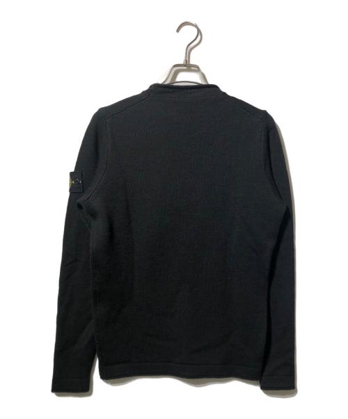 STONE ISLAND（ストーンアイランド）STONE ISLAND (ストーンアイランド) ポケットロングスリーブニット ブラック サイズ:Sの古着・服飾アイテム