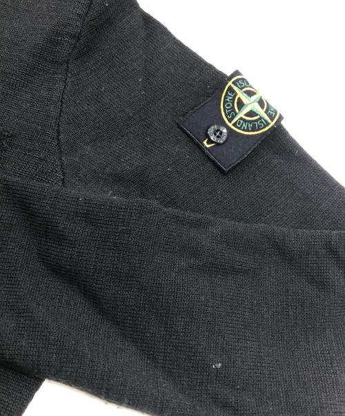 STONE ISLAND（ストーンアイランド）STONE ISLAND (ストーンアイランド) ポケットロングスリーブニット ブラック サイズ:Sの古着・服飾アイテム