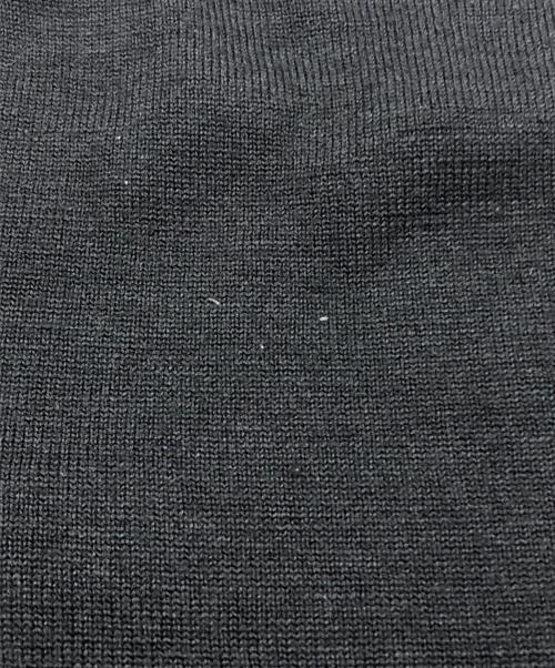 STONE ISLAND（ストーンアイランド）STONE ISLAND (ストーンアイランド) ポケットロングスリーブニット ブラック サイズ:Sの古着・服飾アイテム