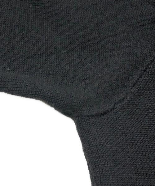 STONE ISLAND（ストーンアイランド）STONE ISLAND (ストーンアイランド) ポケットロングスリーブニット ブラック サイズ:Sの古着・服飾アイテム