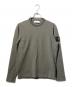 STONE ISLAND（ストーンアイランド）の古着「ウールブレンドクルーニット」｜カーキ