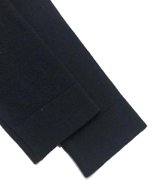 STONE ISLAND（ストーンアイランド）STONE ISLAND (ストーンアイランド) ウールサイドラインニット ブラック サイズ:Mの古着・服飾アイテム