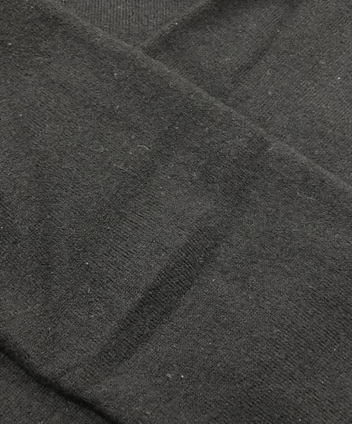 STONE ISLAND（ストーンアイランド）STONE ISLAND (ストーンアイランド) ウールサイドラインニット ブラック サイズ:Mの古着・服飾アイテム