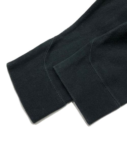 ATON（エイトン）ATON (エイトン) 鹿の子スウェット ブラック サイズ:6の古着・服飾アイテム