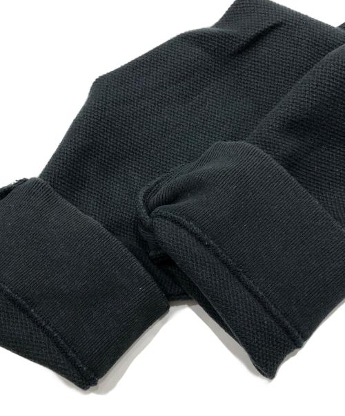 ATON（エイトン）ATON (エイトン) 鹿の子スウェット ブラック サイズ:6の古着・服飾アイテム