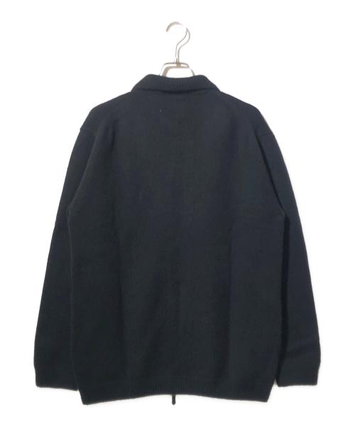BATONER（バトナ―）BATONER (バトナ―) ダブルジップカーディガン ブラック サイズ:3の古着・服飾アイテム