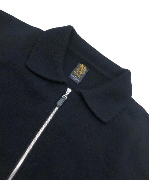 BATONER（バトナ―）BATONER (バトナ―) ダブルジップカーディガン ブラック サイズ:3の古着・服飾アイテム