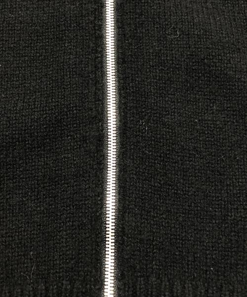 BATONER（バトナ―）BATONER (バトナ―) ダブルジップカーディガン ブラック サイズ:3の古着・服飾アイテム