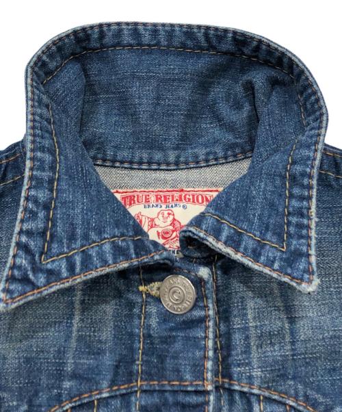 TRUE RELIGION（トゥルー レリジョン）TRUE RELIGION (トゥルー レリジョン) JIMMY デニムジャケット インディゴ サイズ:Sの古着・服飾アイテム
