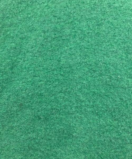 45rpm（45アールピーエム）45rpm (45アールピーエム) ウール縮絨フリルニット グリーン サイズ:3の古着・服飾アイテム