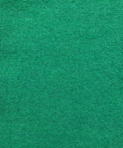 45rpm（45アールピーエム）45rpm (45アールピーエム) ウール縮絨フリルニット グリーン サイズ:3の古着・服飾アイテム