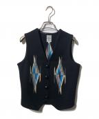 ORTEGA'sオルテガ）の古着「チマヨベスト」｜ブラック