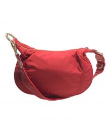 TOD'S（トッズ）の古着「ナイロンハンドバッグ」｜レッド