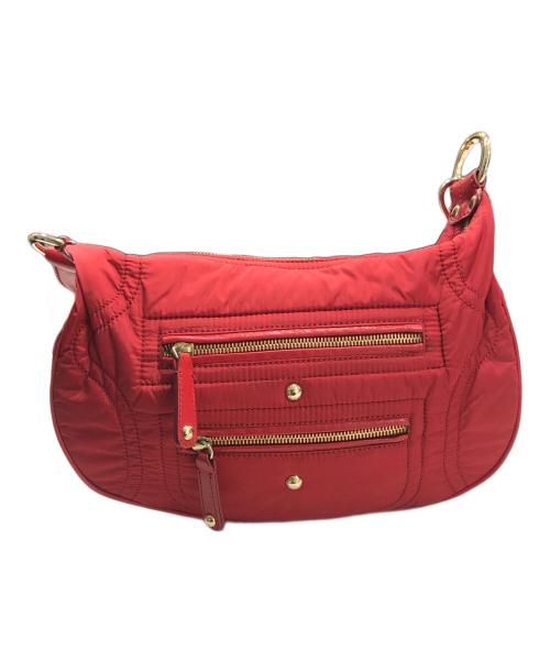 TOD'S（トッズ）TOD'S (トッズ) ナイロンハンドバッグ レッドの古着・服飾アイテム