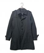 BURBERRY BLACK LABELバーバリーブラックレーベル）の古着「トレンチコート」｜ブラック