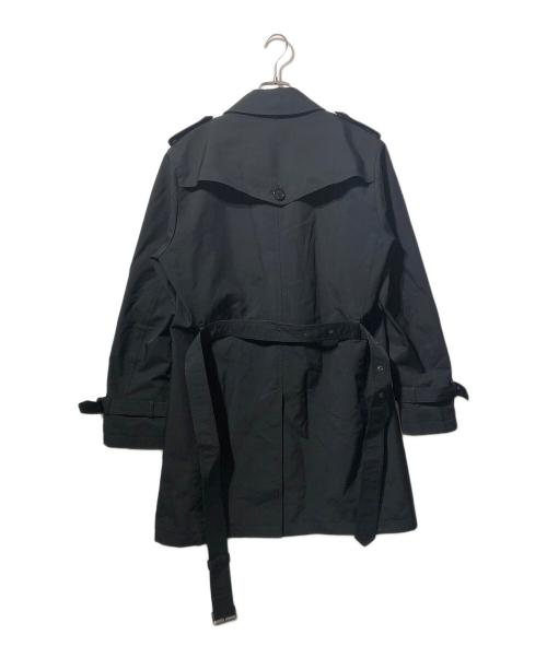 BURBERRY BLACK LABEL（バーバリーブラックレーベル）BURBERRY BLACK LABEL (バーバリーブラックレーベル) トレンチコート ブラック サイズ:Lの古着・服飾アイテム