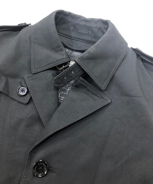 BURBERRY BLACK LABEL（バーバリーブラックレーベル）BURBERRY BLACK LABEL (バーバリーブラックレーベル) トレンチコート ブラック サイズ:Lの古着・服飾アイテム