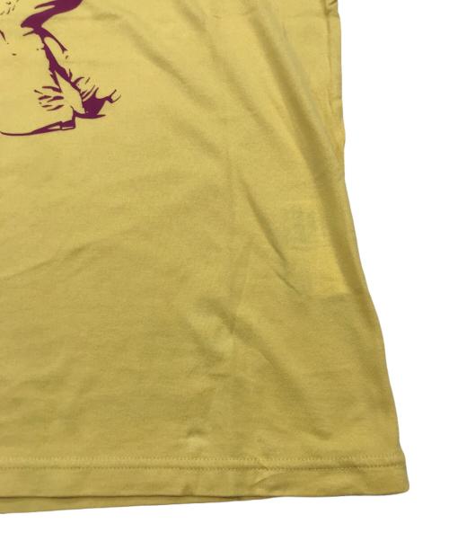Hysteric Glamour（ヒステリックグラマー）Hysteric Glamour (ヒステリックグラマー) ガールロゴTシャツ イエロー サイズ:Mの古着・服飾アイテム