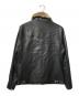 BURBERRY BLACK LABEL (バーバリーブラックレーベル) ラムレザーシングルライダースジャケット ブラック サイズ:L：21000円