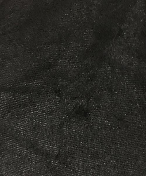 BURBERRY BLACK LABEL（バーバリーブラックレーベル）BURBERRY BLACK LABEL (バーバリーブラックレーベル) 裏ノヴァチェックベロアダブルコート ブラック サイズ:Mの古着・服飾アイテム