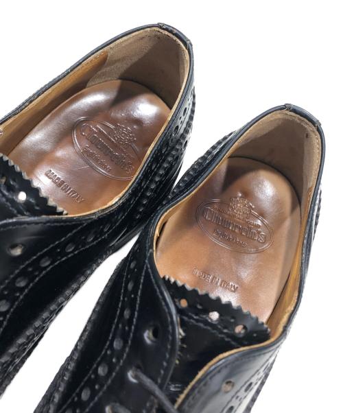 CHURCH'S（チャーチ）CHURCH'S (チャーチ) ウィングチップシューズ ブラック サイズ:36 1/2の古着・服飾アイテム