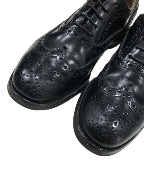CHURCH'S（チャーチ）CHURCH'S (チャーチ) ウィングチップシューズ ブラック サイズ:36 1/2の古着・服飾アイテム