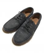 LOUIS VUITTONルイ ヴィトン）の古着「スウェードデッキシューズ」｜ブラウン