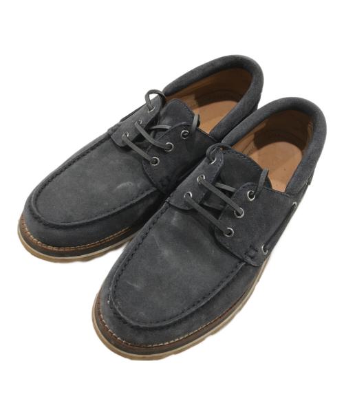 LOUIS VUITTON（ルイ ヴィトン）LOUIS VUITTON (ルイ ヴィトン) スウェードデッキシューズ ブラウン サイズ:9の古着・服飾アイテム